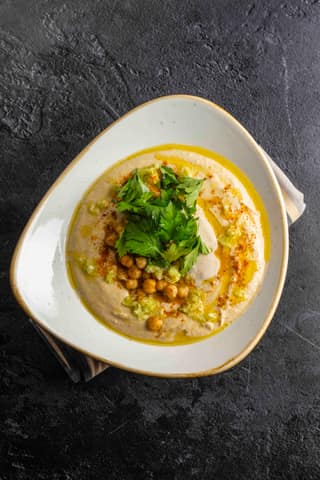Hummus with tahini