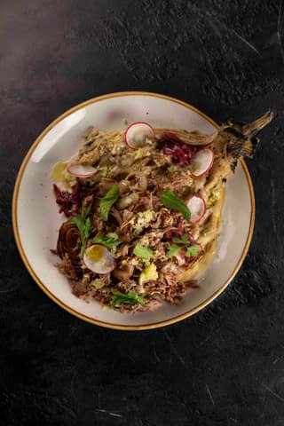 Pulled lamb