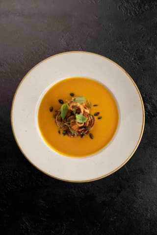 Vegetable cream soup